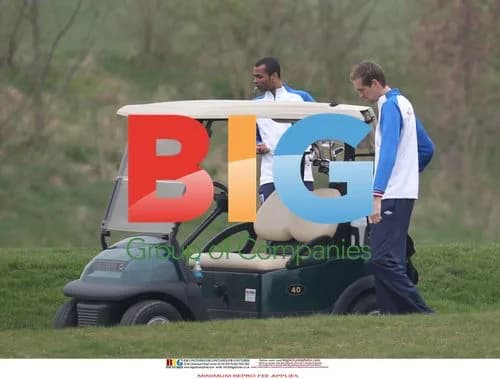 England Football Team Plays Golf Ahead of Wales Match