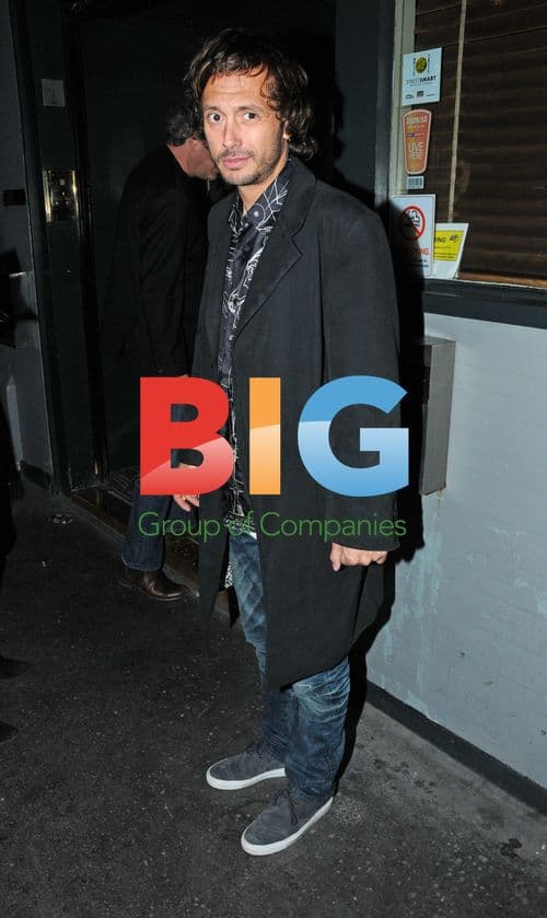 Celebrities at Groucho Club in London