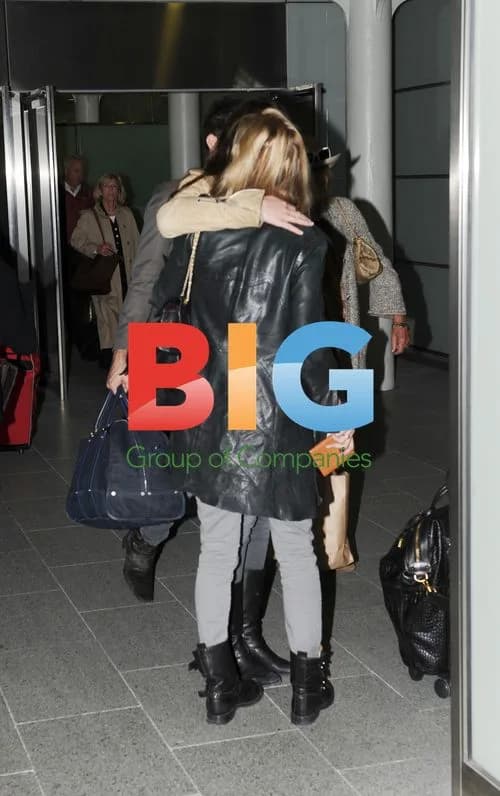 Kate Moss and Jamie Hince at Kings Cross