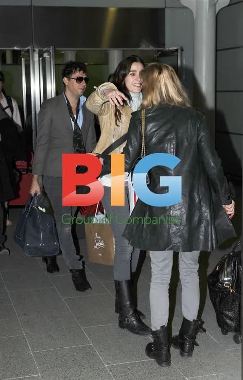 Kate Moss and Jamie Hince at Kings Cross