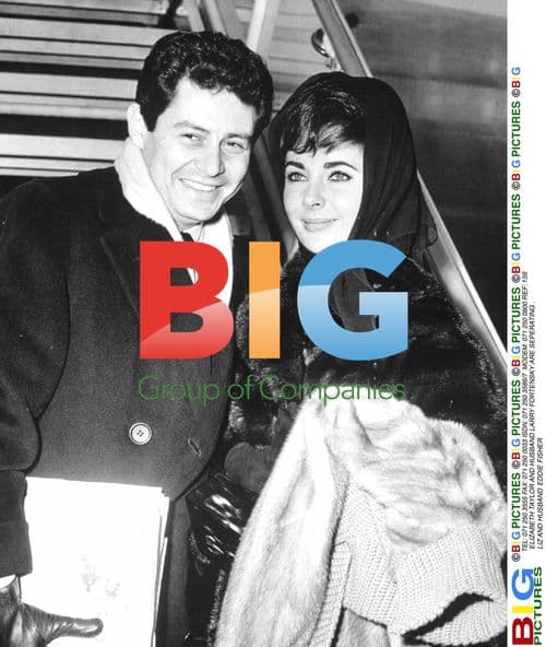 Elizabeth Taylor & Larry Fortenski Separating