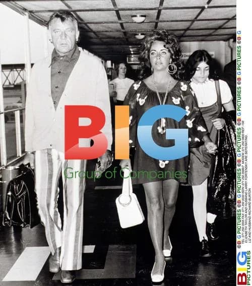 Elizabeth Taylor & Larry Fortenski Separating
