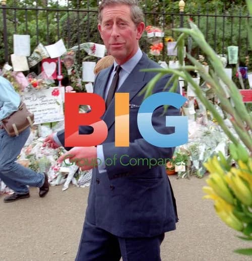 Prince Charles, William and Harry visit Diana tributes