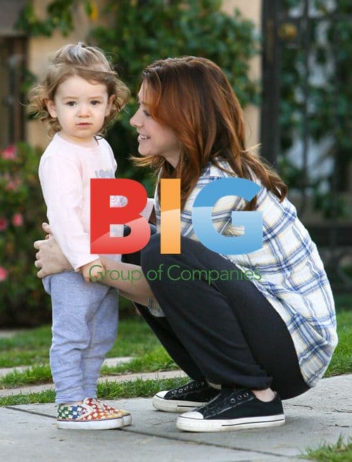 Alyson Hannigan and Daughter Satyana