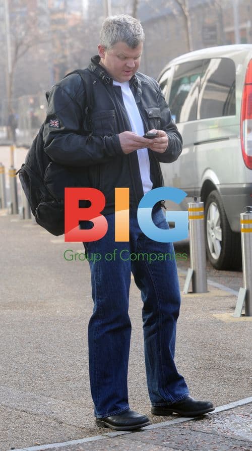 Celebs at ITV Studios in London