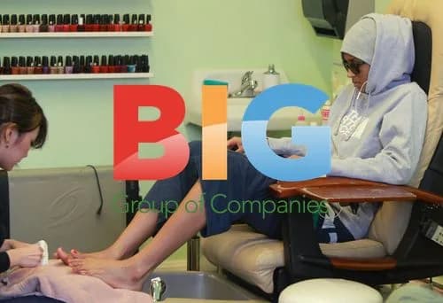 Ciara at Nail Salon