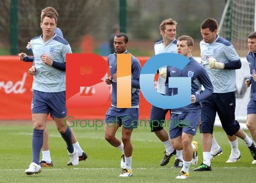 England Training at Arsenal Facility
