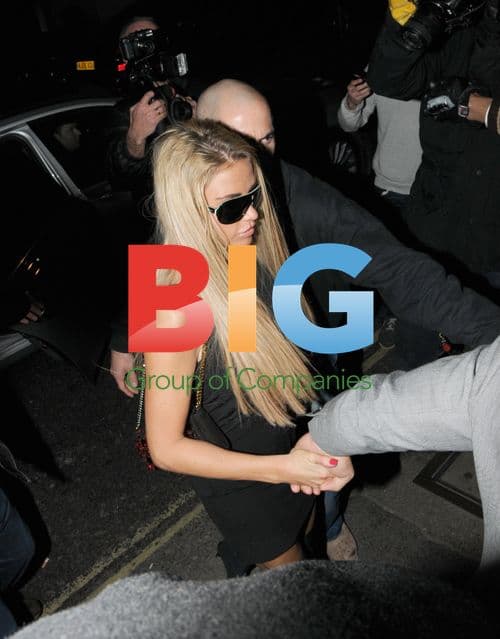 Katie Price and boyfriend at Mahiki in London