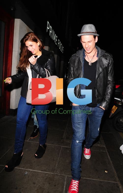 Lee Ryan Seen With Mystery Woman in Soho