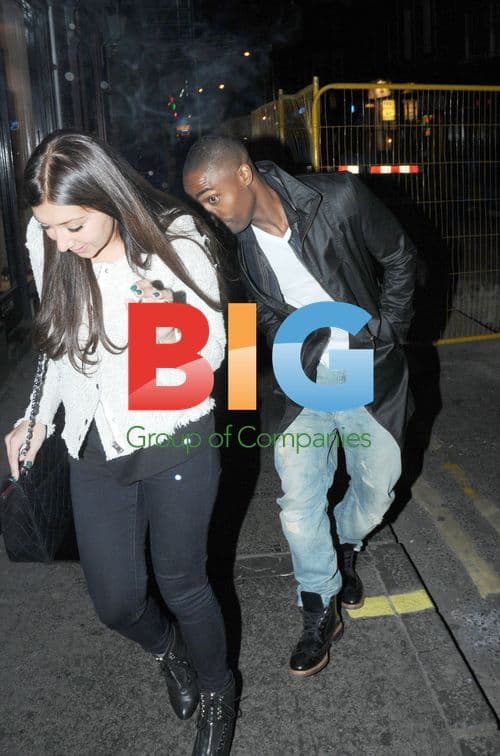 Blue Members Out in Soho with Women