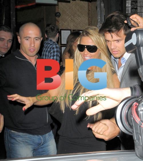 Katie Price and Leandro Penna on Night Out