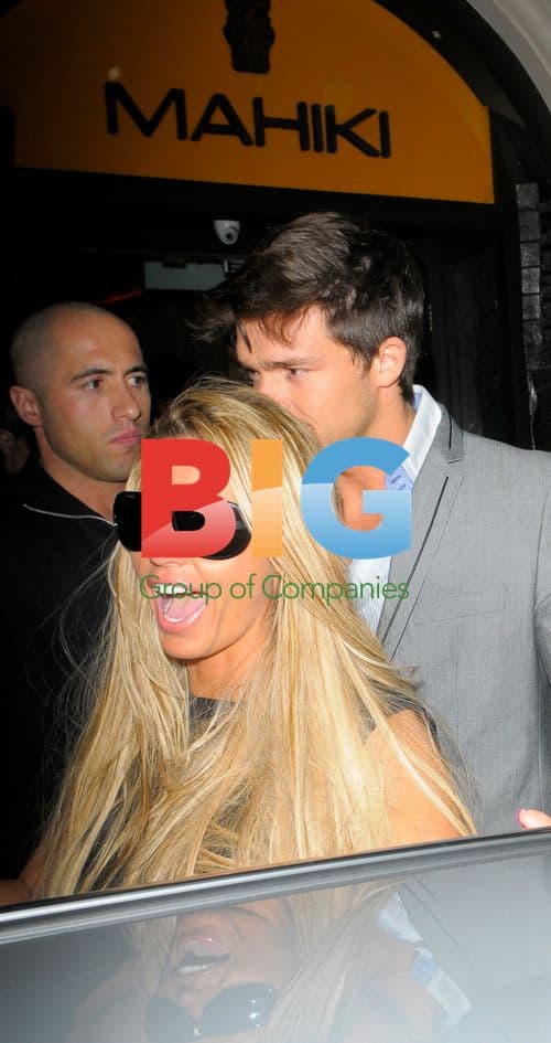 Katie Price and Leandro Penna Night Out