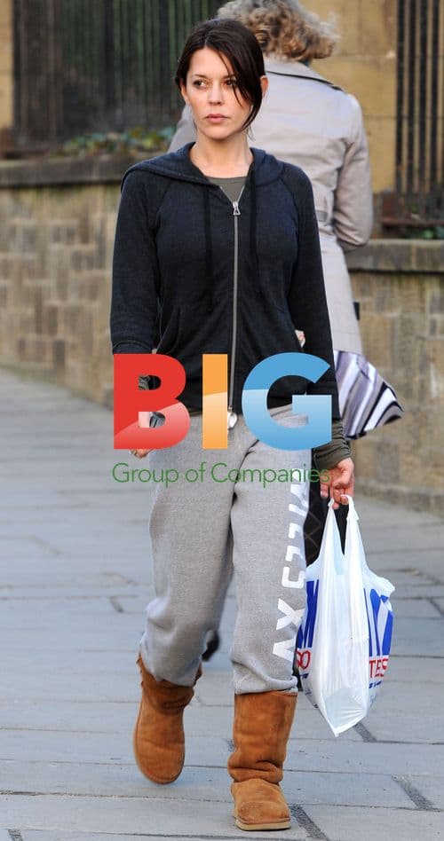 Danielle Lineker Arriving for 'Calendar Girls' Performance