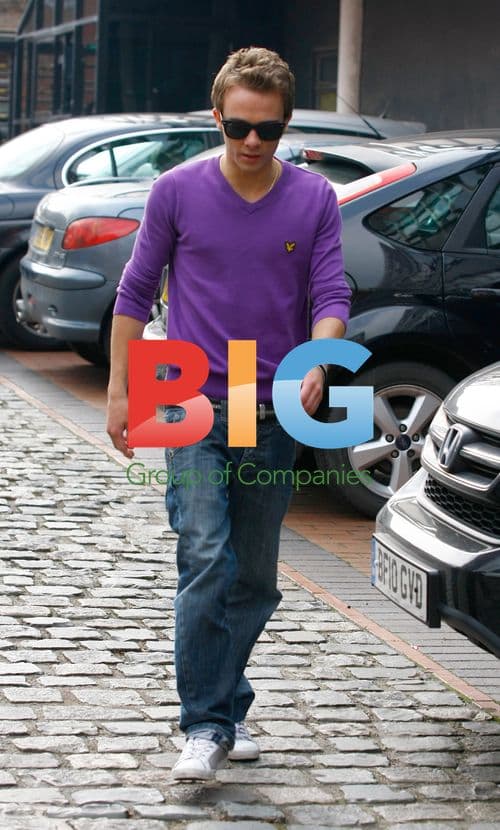 Jack Shepherd on Coronation Street Set