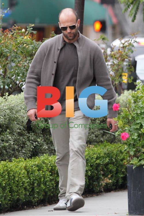Jason Statham Strolling in LA