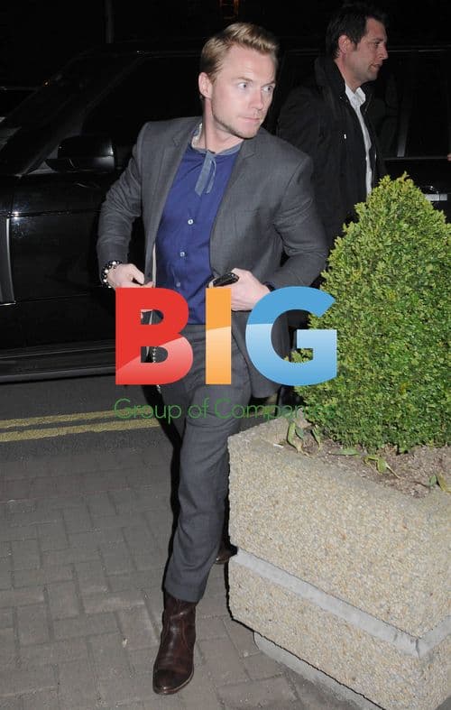 Celeb at The Late Late Show in Dublin