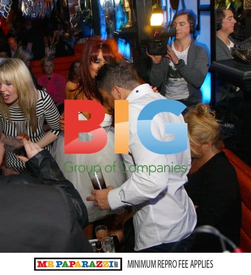 Peter Andre and Amy Childs at Sugarhut