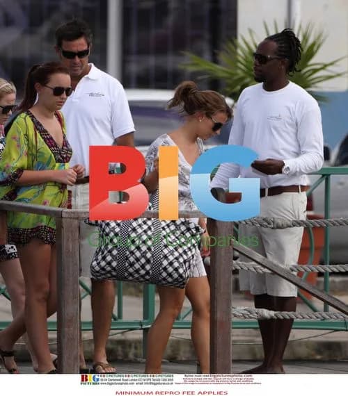Coleen Rooney Relaxes with Friends in the Caribbean