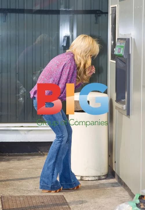 Alex Curran-Gerrard at Cash Point