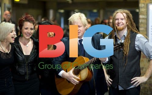 Boris Johnson and Newton Faulkner Promote London Busking Competition