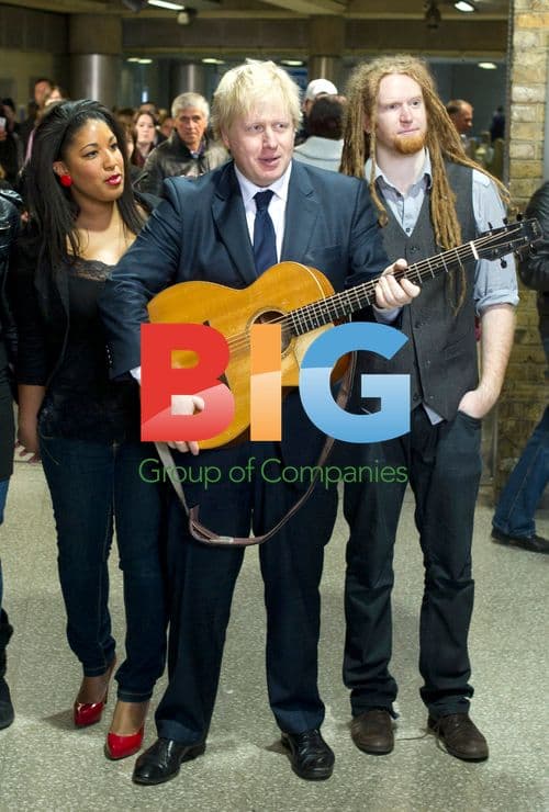 Boris Johnson and Newton Faulkner Promote Rhythm of London Busking