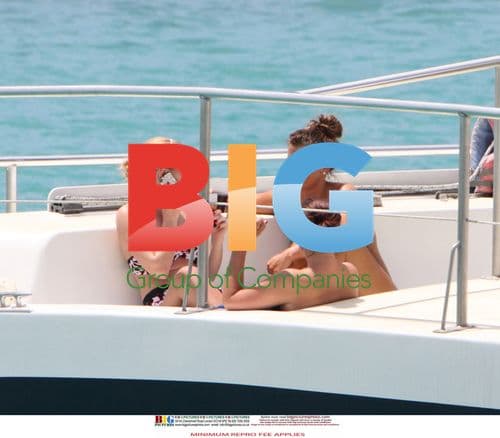 Coleen Rooney Chills in Caribbean