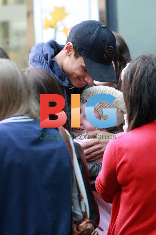 The Wanted mobbed by fans in Manchester