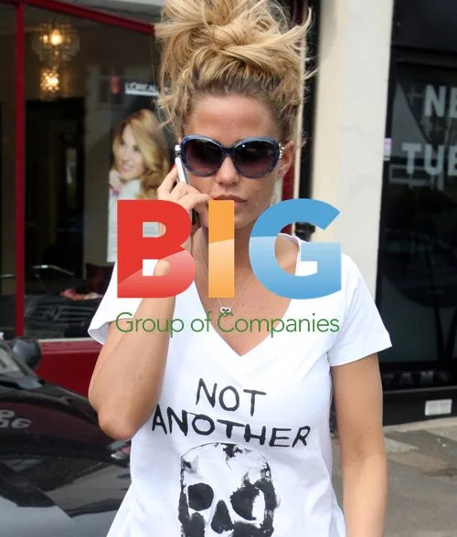 Katie Price and Leandro Penna at Tanning Salon