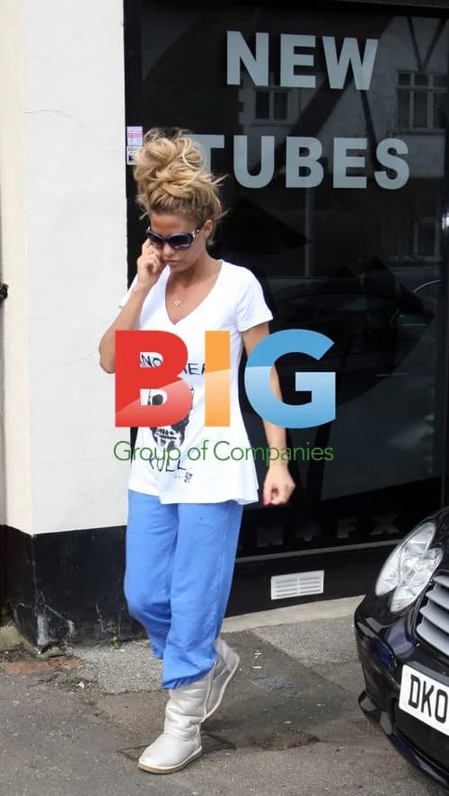 Katie Price and Leandro Penna at Tanning Salon