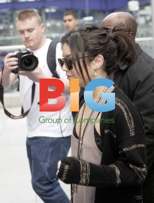 Vanessa Hudgens at London Airport