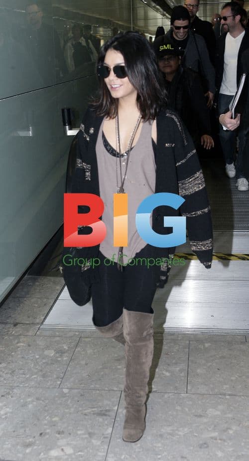 Vanessa Hudgens at London Airport