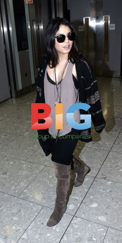 Vanessa Hudgens at London Airport