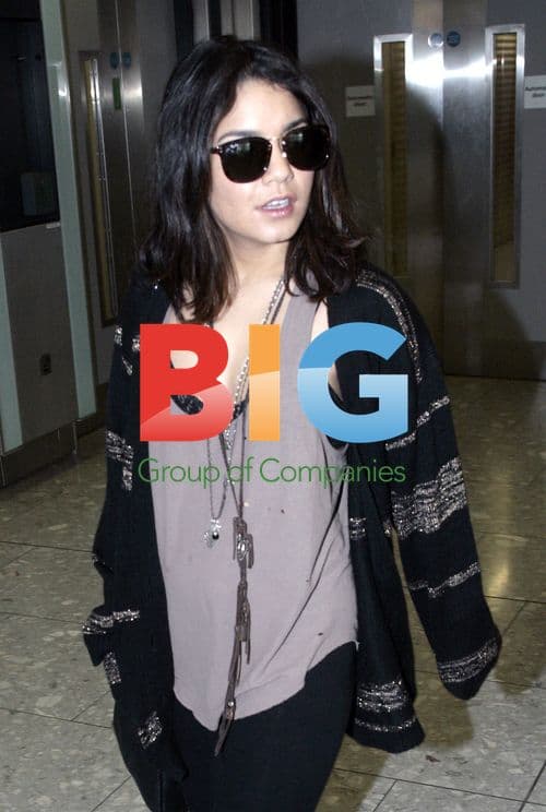 Vanessa Hudgens at London Airport
