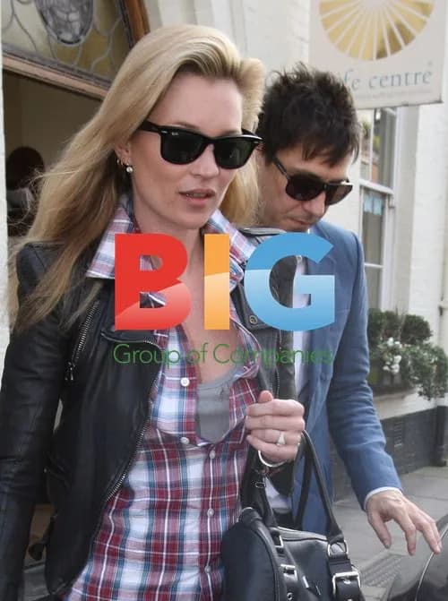 Kate Moss and Jamie Hince in London