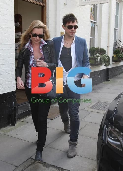 Kate Moss and Jamie Hince out in London