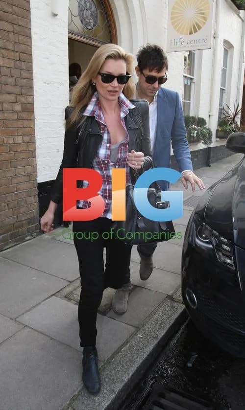 Kate Moss and Jamie Hince Out in London