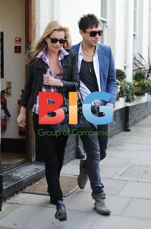 Kate Moss and Jamie Hince in London