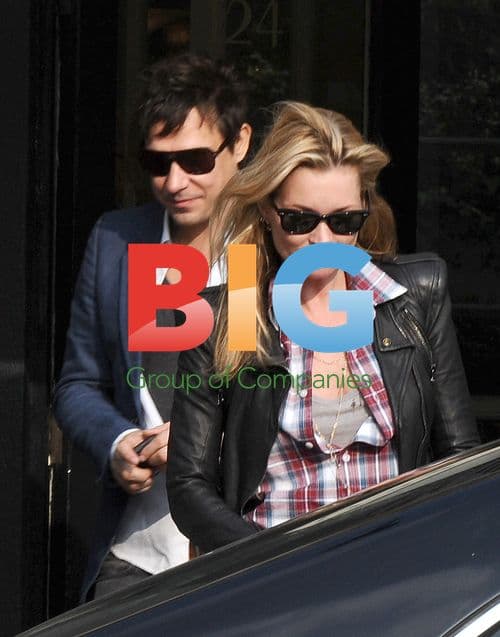 Kate Moss and Jamie Hince Out in London