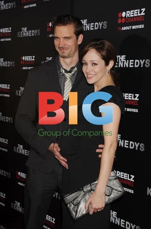 Autumn Reeser and husband at 'The Kennedys' premiere