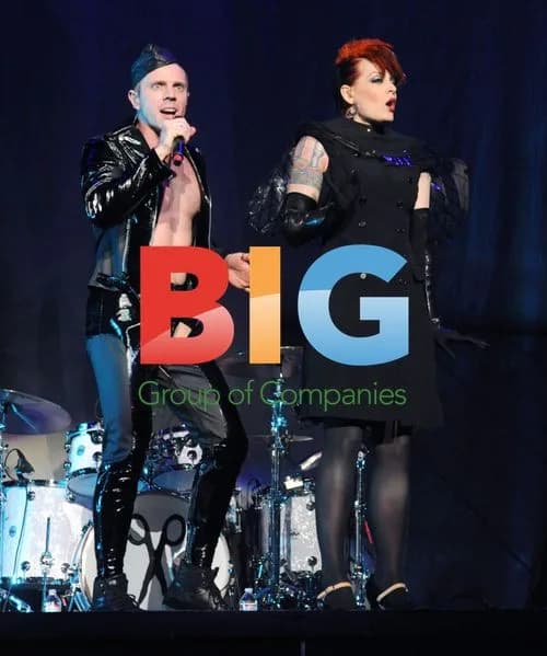 Scissor Sisters perform on Lady Gaga's Monster Ball Tour