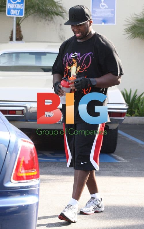 50 Cent Leaves LA Gym