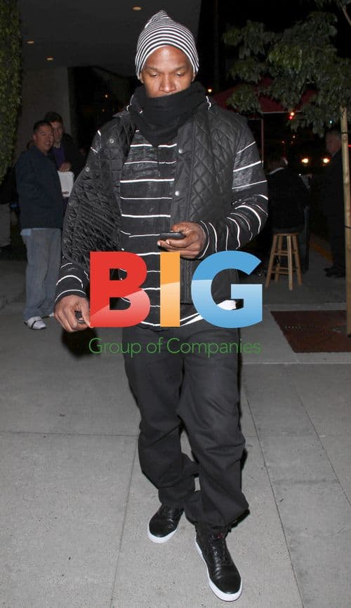 Jamie Foxx on Sunset Blvd