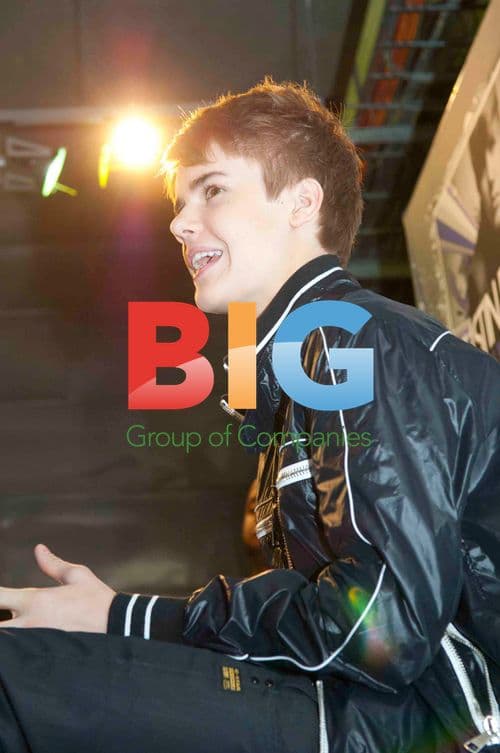 Justin Bieber at Antwerp press conference