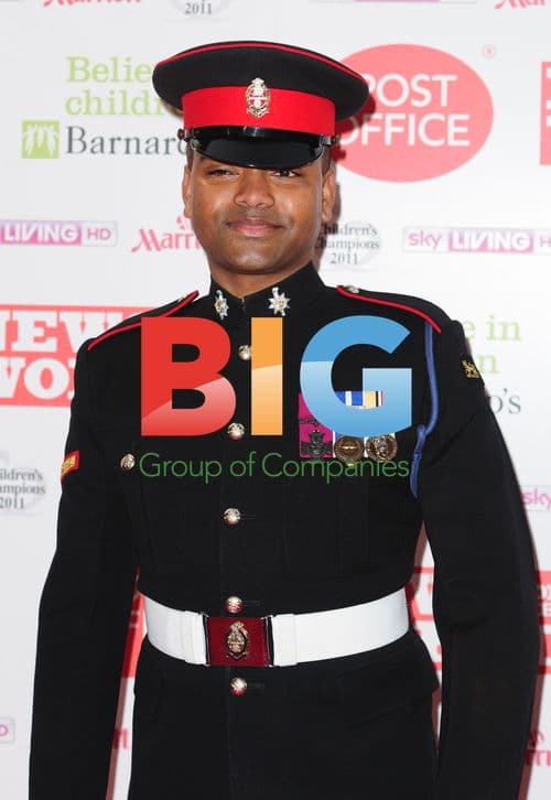 Johnson Beharry at The Children's Champions Awards