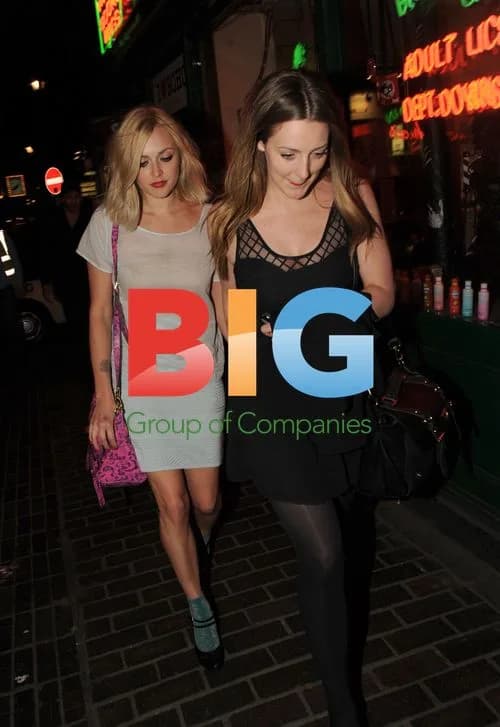 Fearne Cotton and Friend at The Box