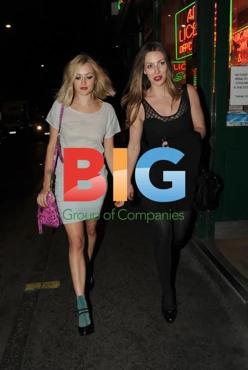 Fearne Cotton and Friend at The Box
