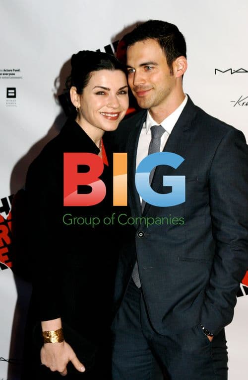 Julianna Margulies and Keith Lieberthal at 'The Normal Heart' opening
