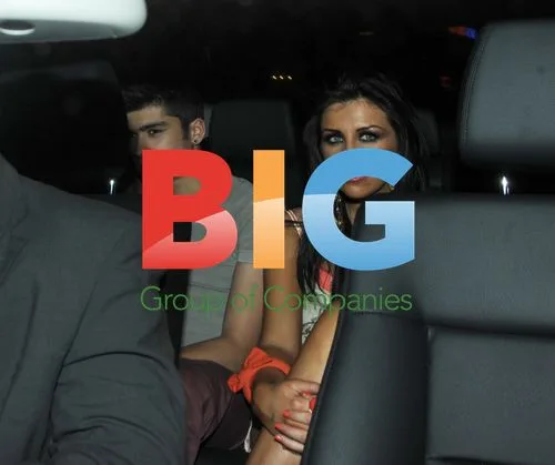 Zayn Malik Driving Through Soho
