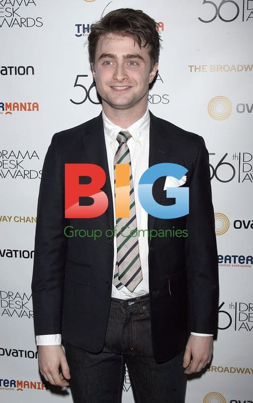 Daniel Radcliffe at Drama Desk Awards Reception