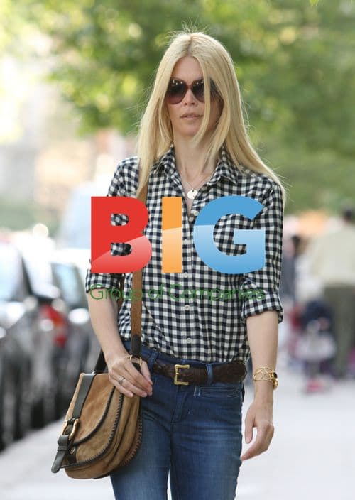 Claudia Schiffer Out in Notting Hill